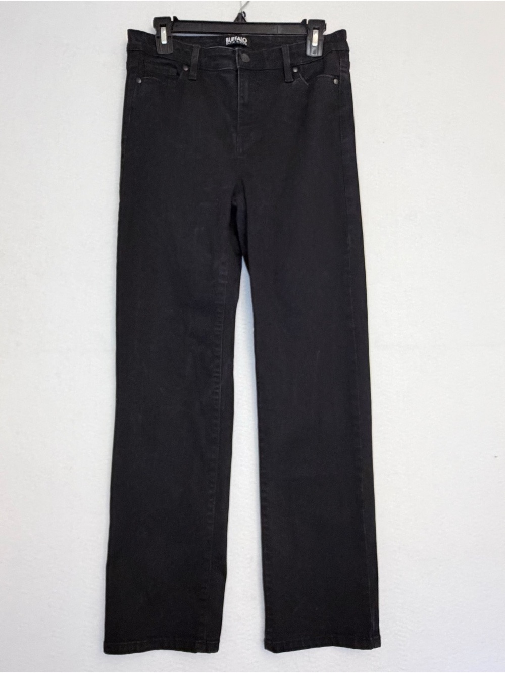 Buffalo David Bitton Alyssa High Rise Straight Leg Black Jeans 4/27 Fall